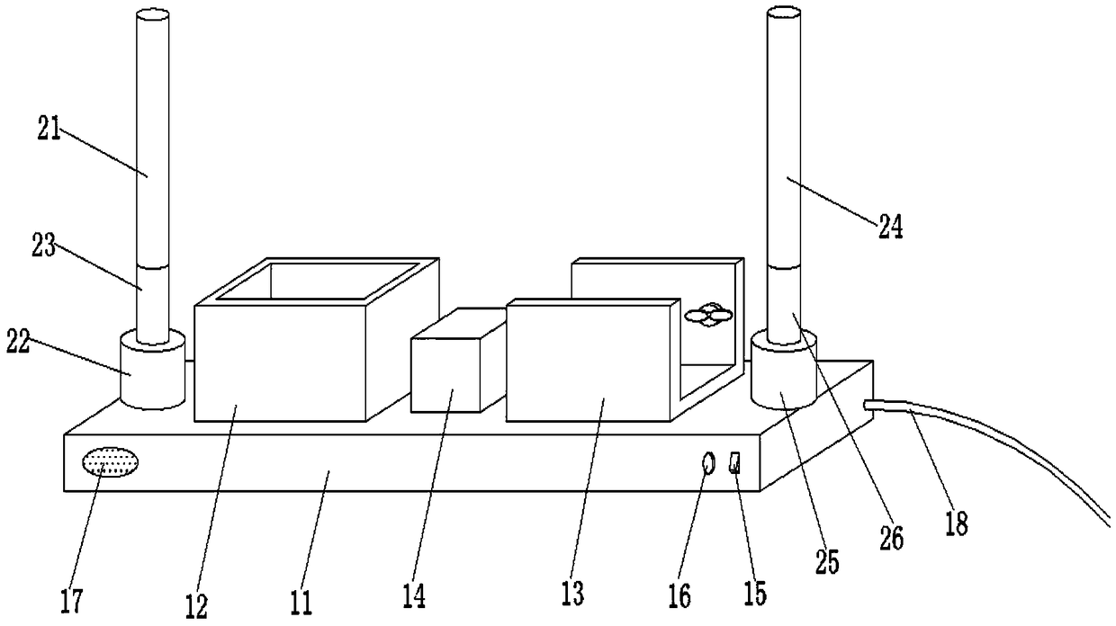 Novel pen hanging device