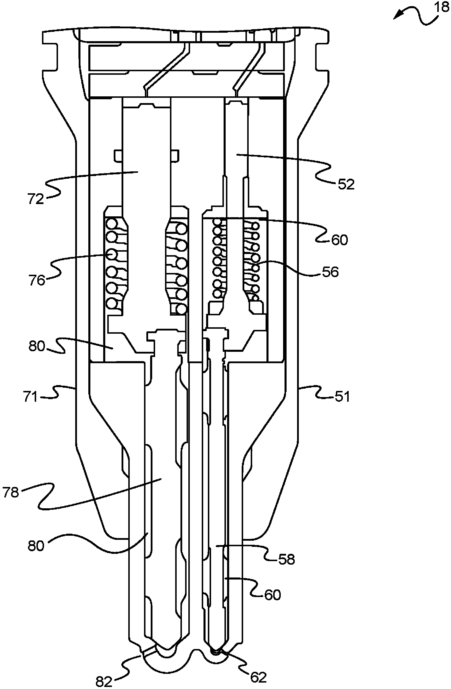 Diesel fuel leakage control system for dual fuel injector