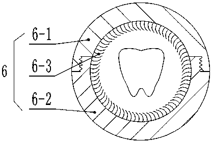 Device for cleaning artificial teeth