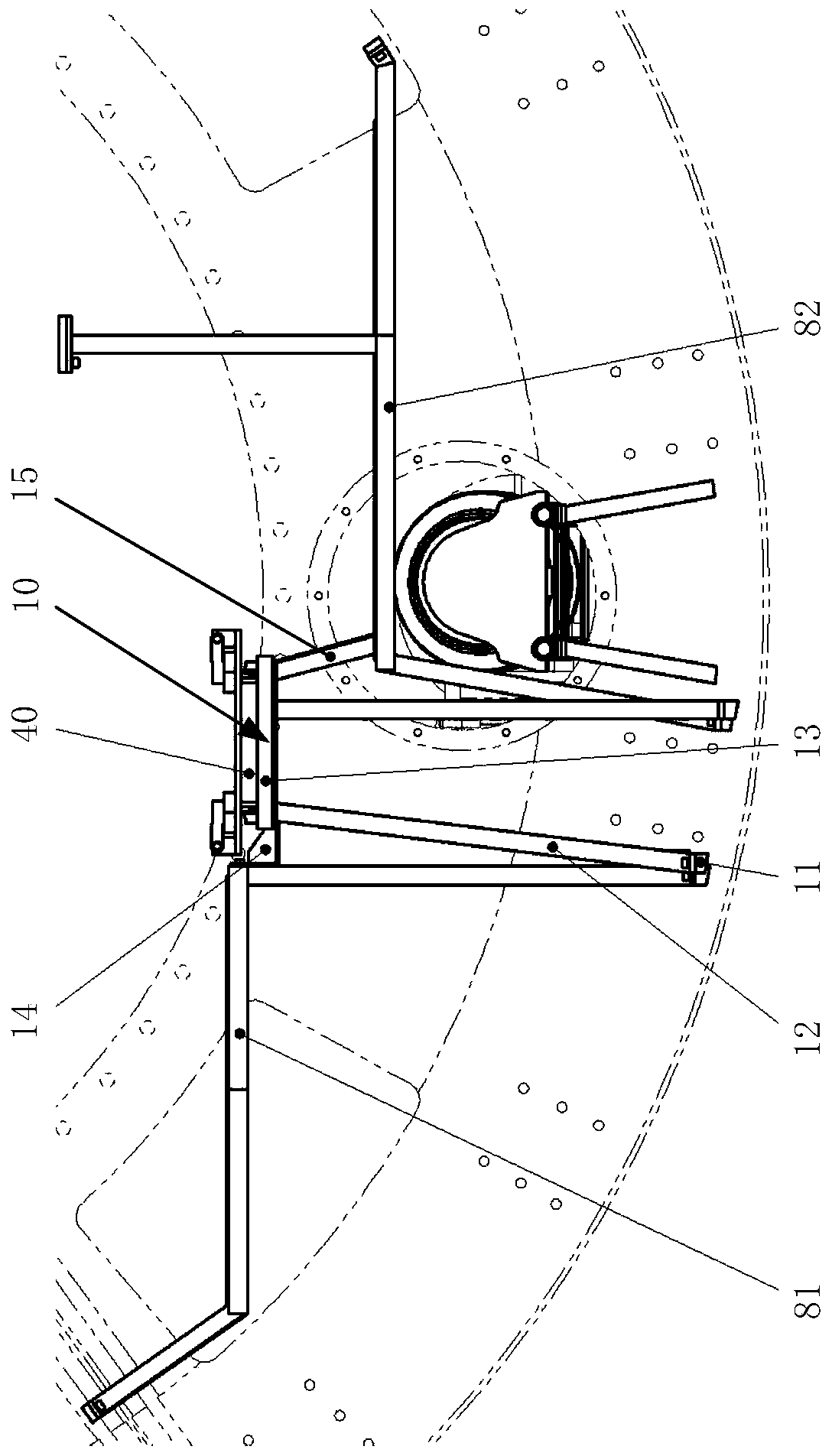 Shield hob transport track