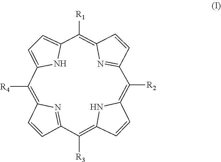 Tetraphenylporphyrin derivative