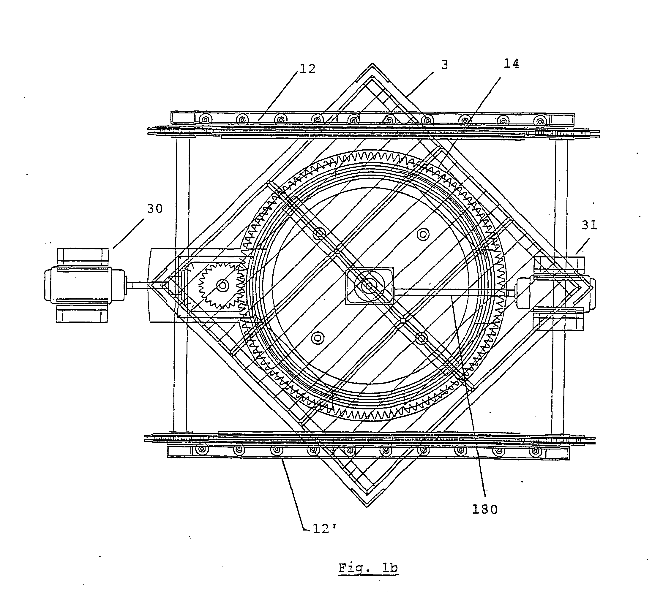 Process and apparatus for irradiating product pallets