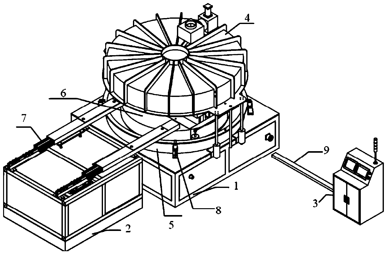 Spin coating equipment for uniformly coating photoresist on surface of super-large and super-heavy substrate