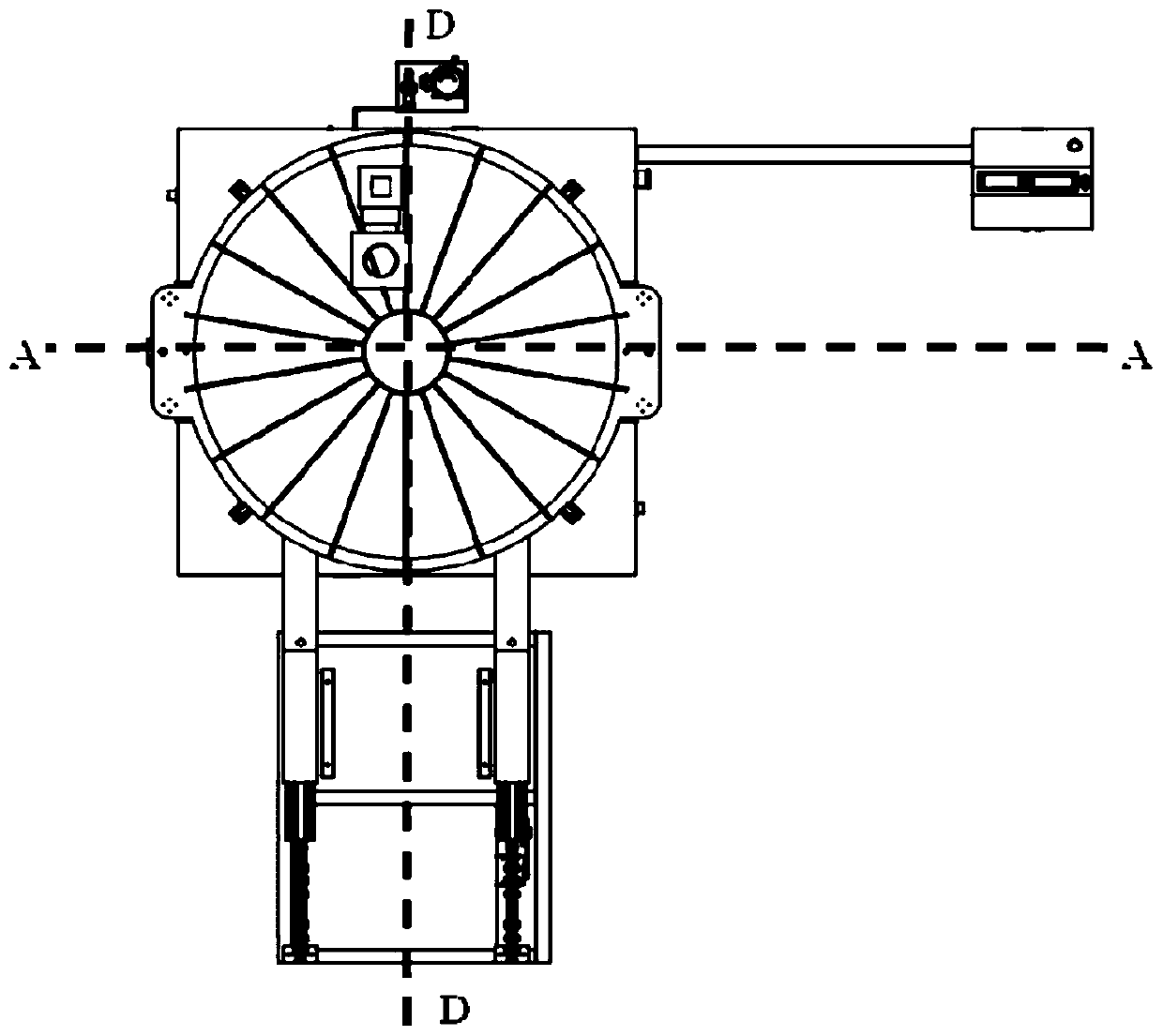 Spin coating equipment for uniformly coating photoresist on surface of super-large and super-heavy substrate