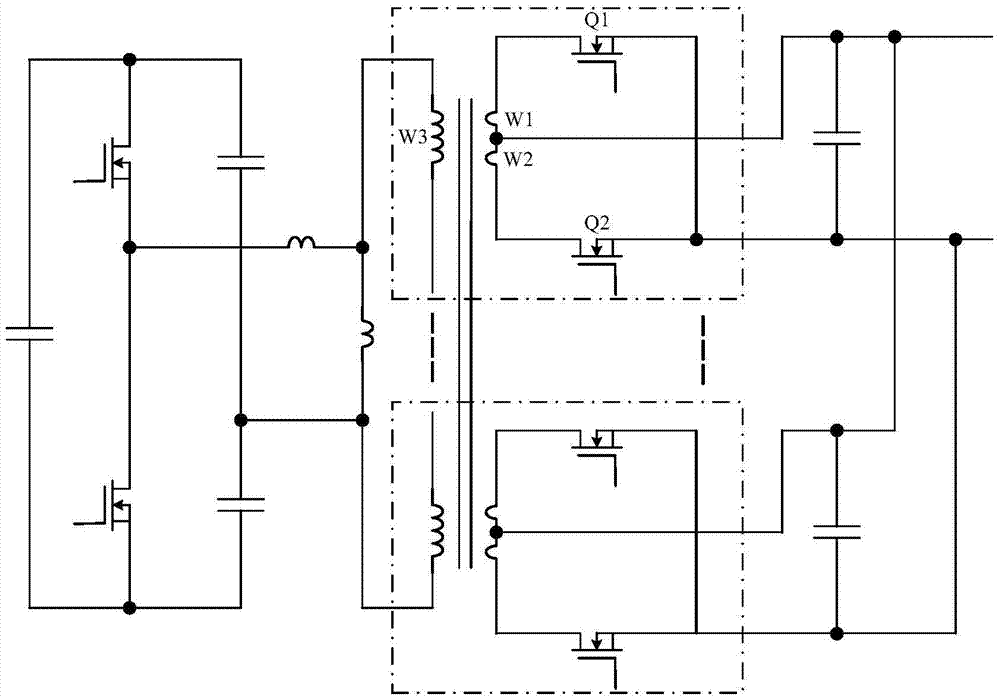 Transformer unit and power switching circuit