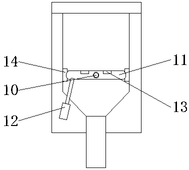 Proportioning device for production of construction cement