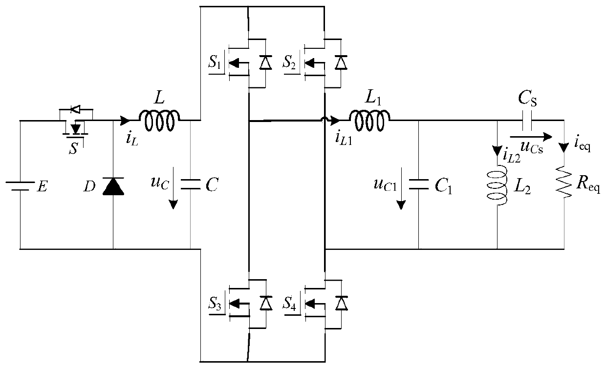 Hybrid modeling method of ECPT system with load self-adaption characteristics