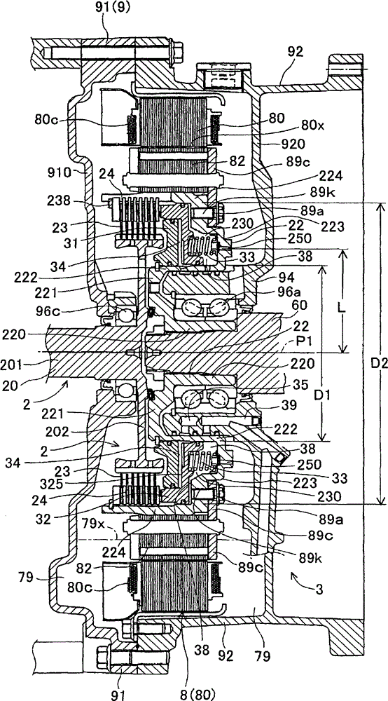 drive system for vehicles