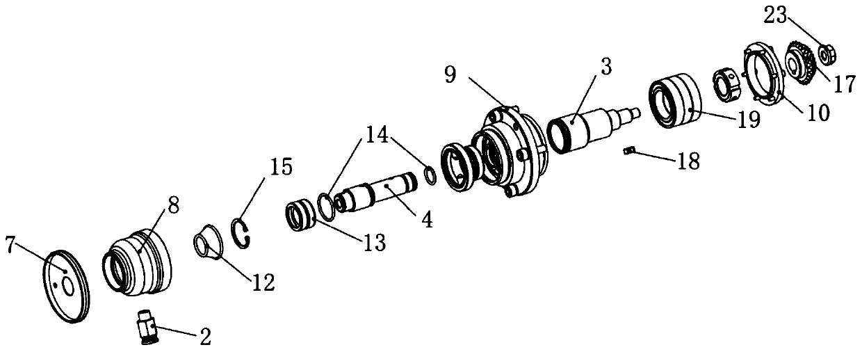 Novel air floating polishing wheel mechanism and polishing machine device