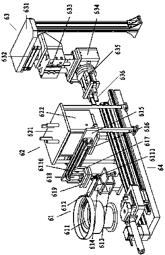 The plunger feeding mechanism of the electronic drain valve spool assembly machine