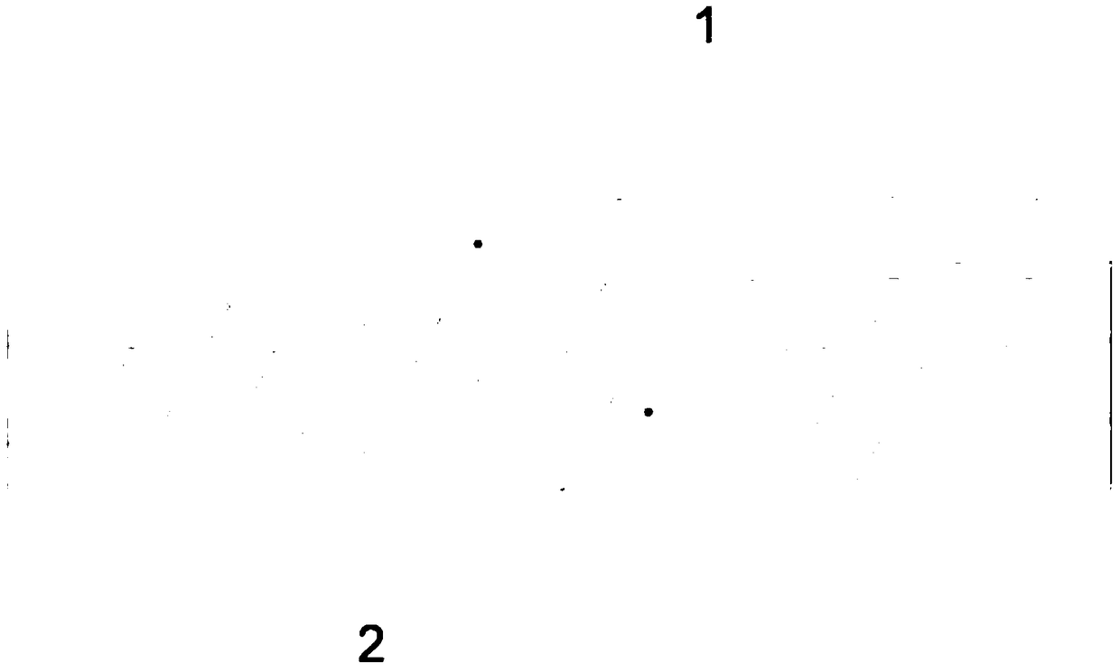 Silicone gel dressing film and manufacturing method thereof