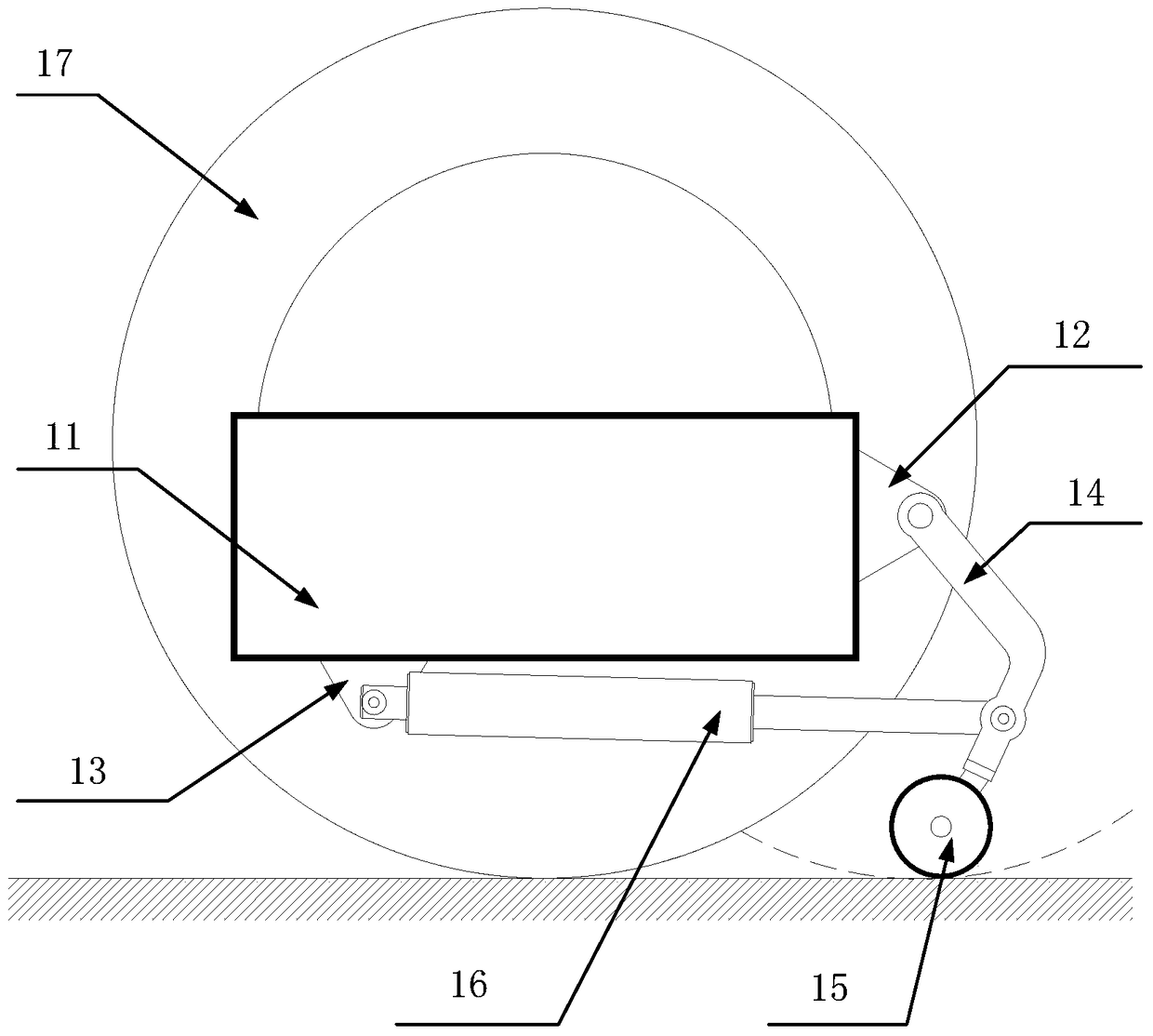 Automatic safety protection method for two-wheel balance car