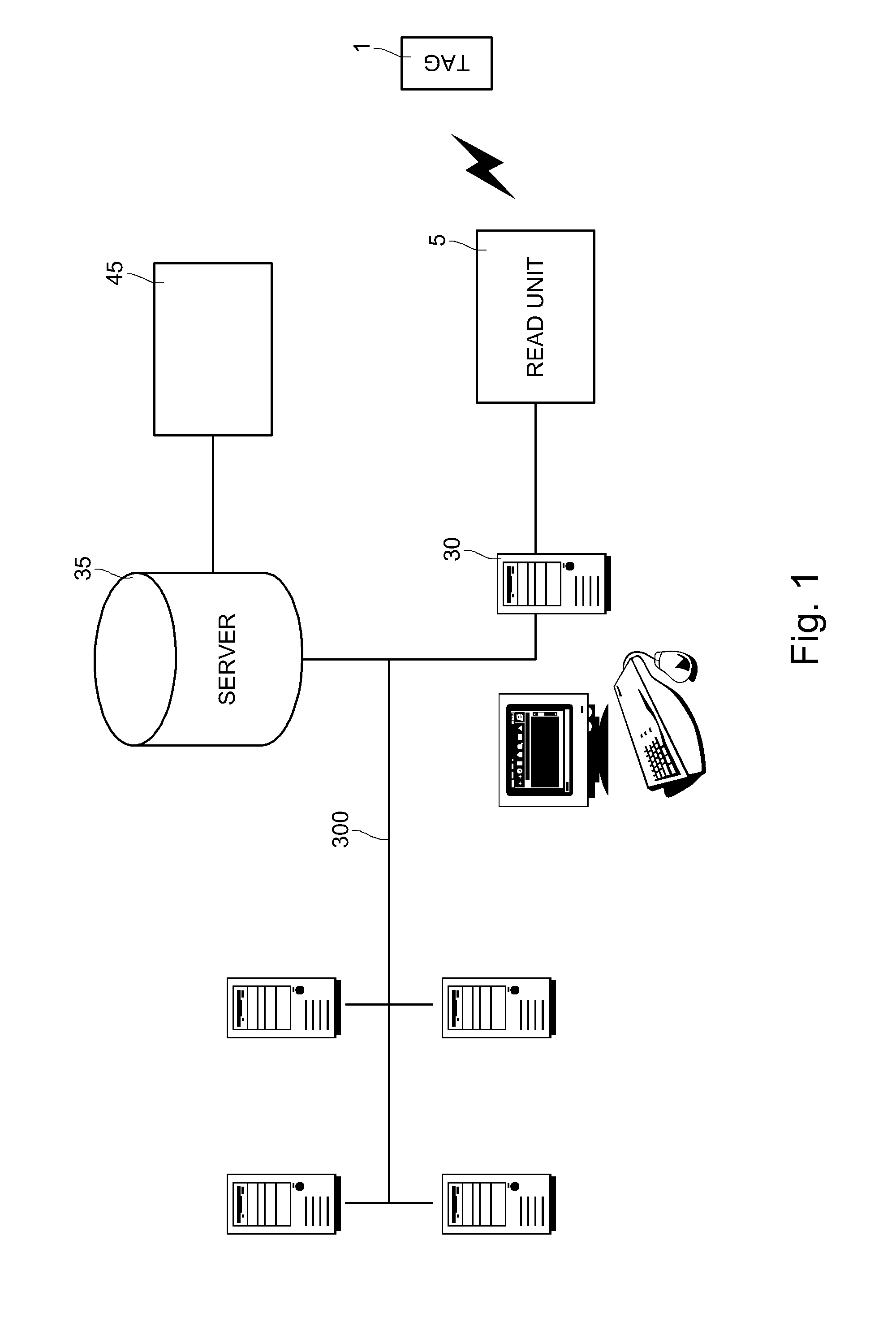 Method of authentication and secure exchange of data between a personalised chip and a dedicated server, and assembly for implementing the same