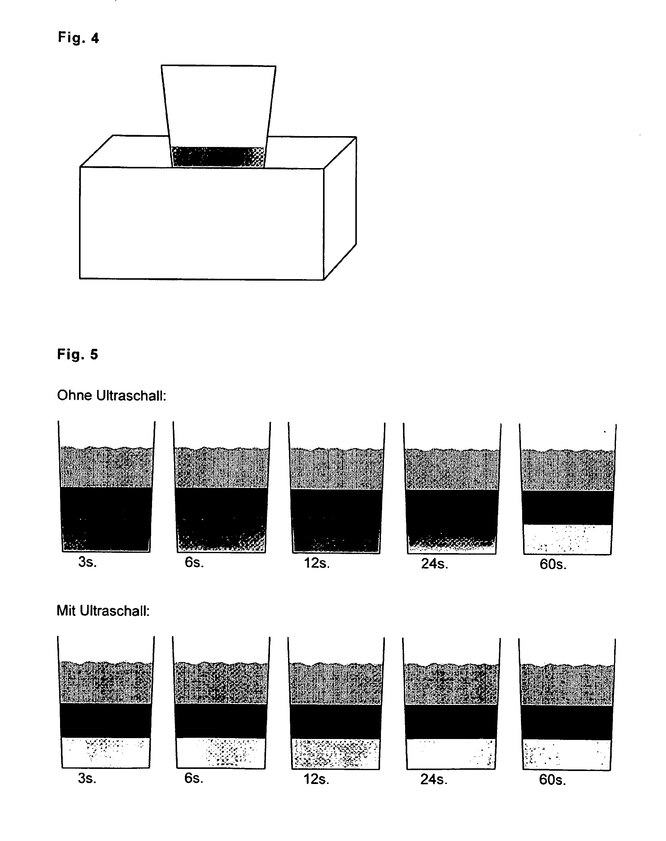 Process and apparatus for making caffe latte macchiato