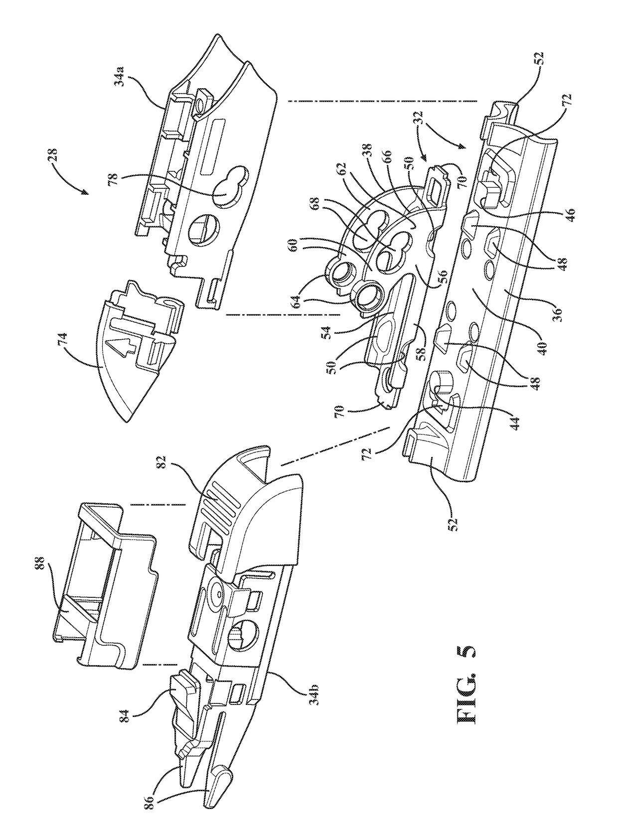 Windscreen wiper device