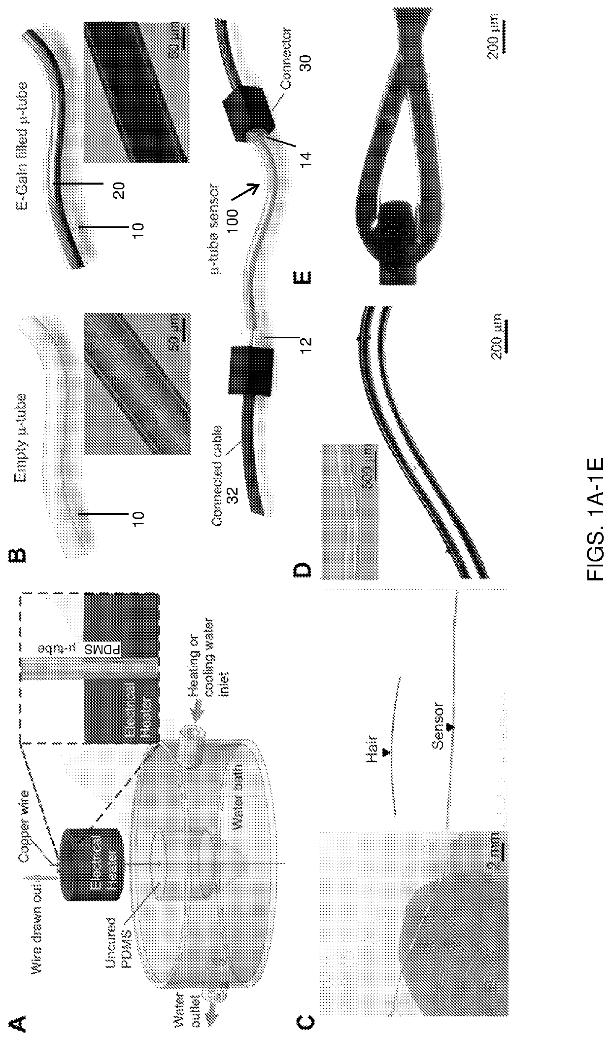 Microtube Sensor For Physiological Monitoring
