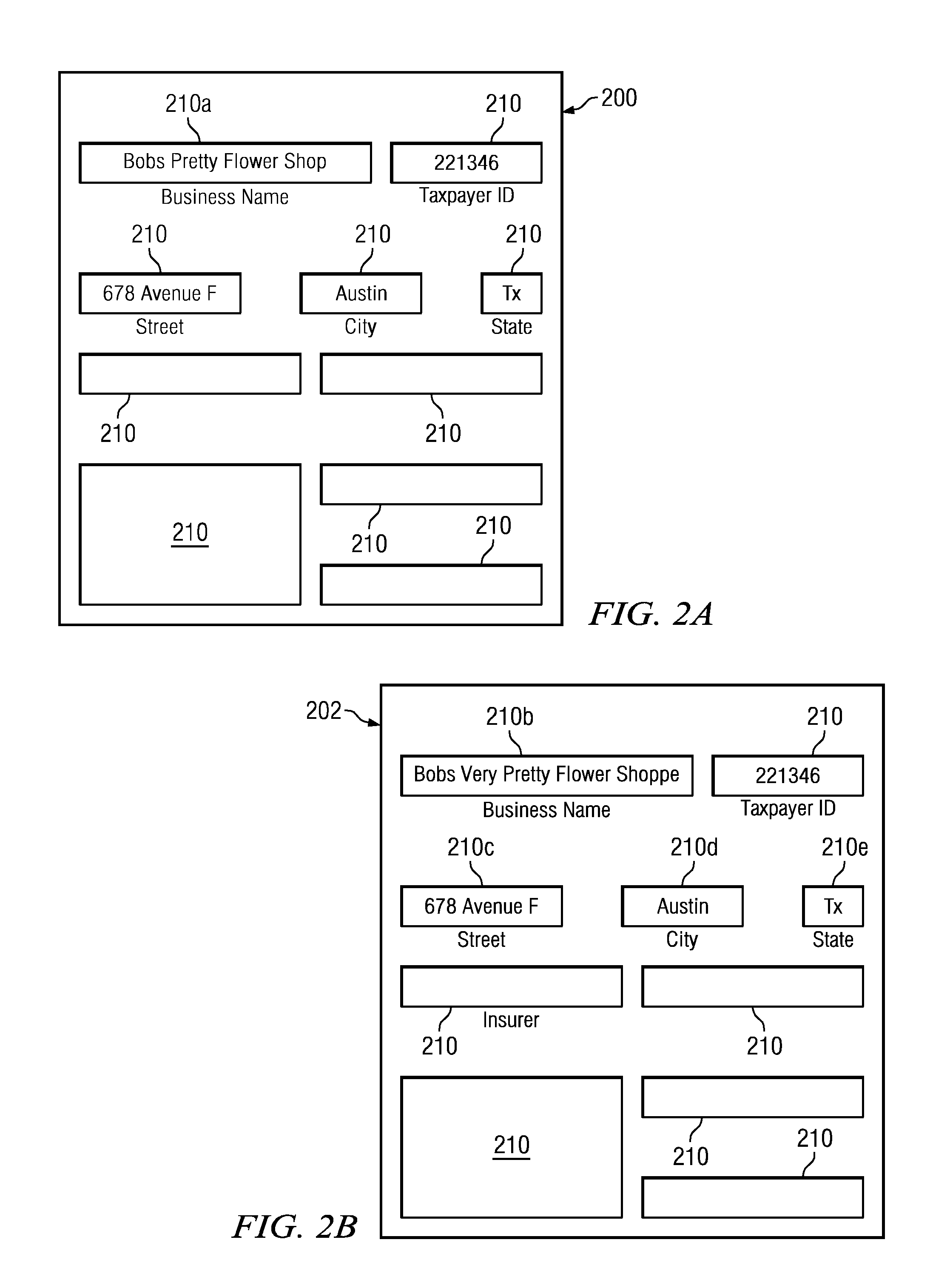 Method and system for comparing attributes such as business names