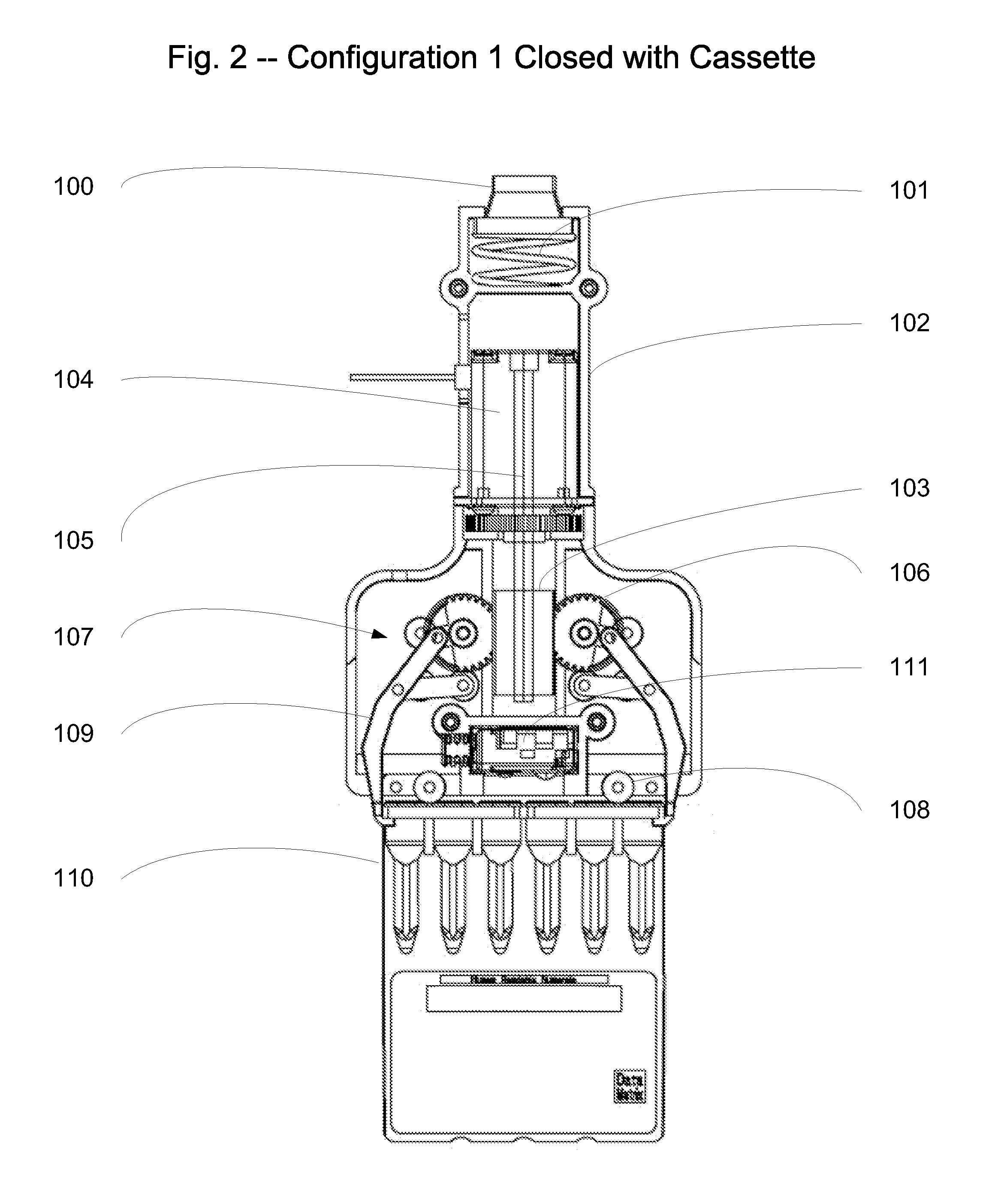 Apparatus for gripping and holding diagnostic cassettes
