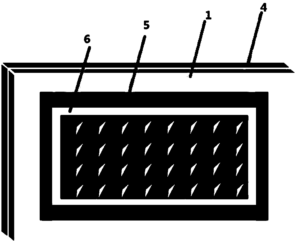 Friction generator with nano-structure