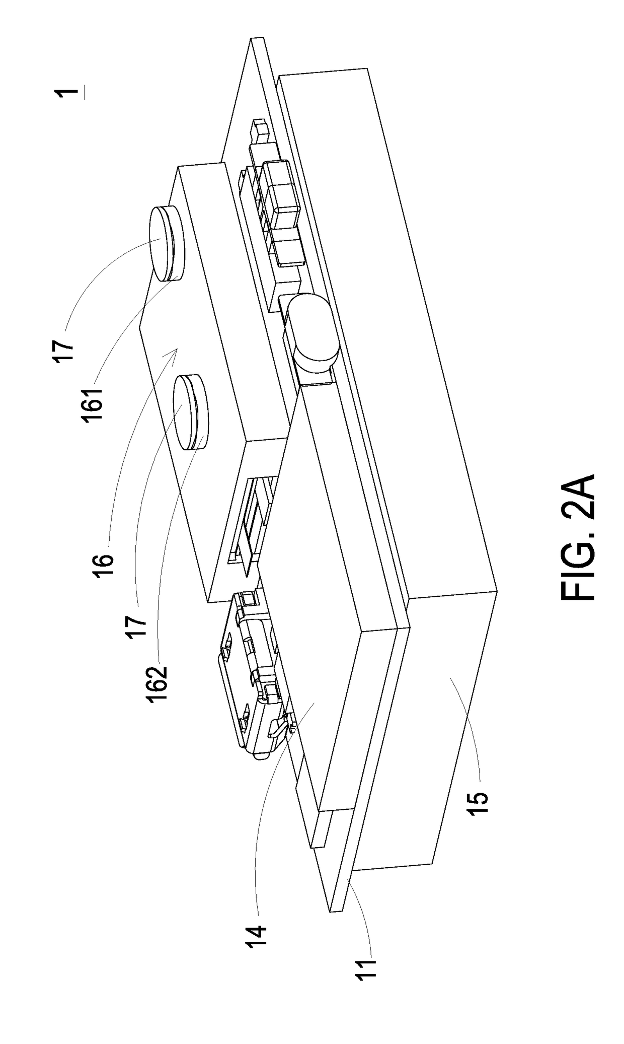 Device having actuating and sensing module