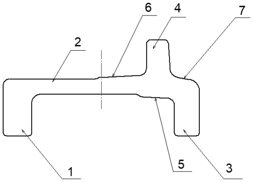 Hot-rolled J-shaped steel for forklift portal