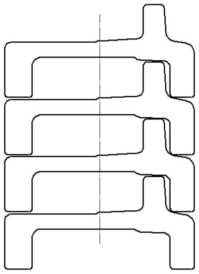 Hot-rolled J-shaped steel for forklift portal