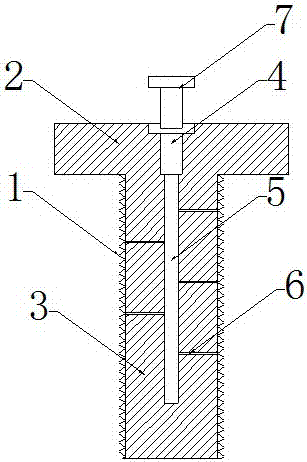 Novel rust-proof screw