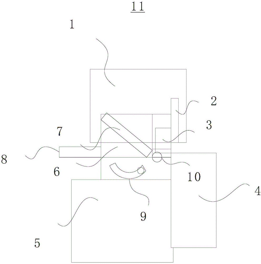 45-degree-angle and 90-degree-angle switching machining system for stainless steel