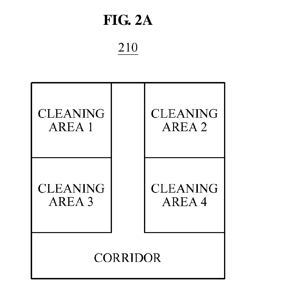 Method and control apparatus for cooperative cleaning using multiple robots