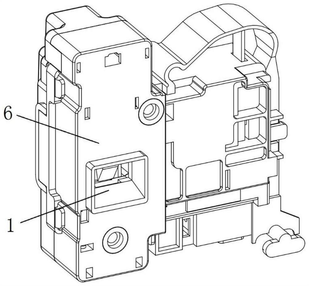 Cam assembly of push-type door lock, push-type door lock and washing machine