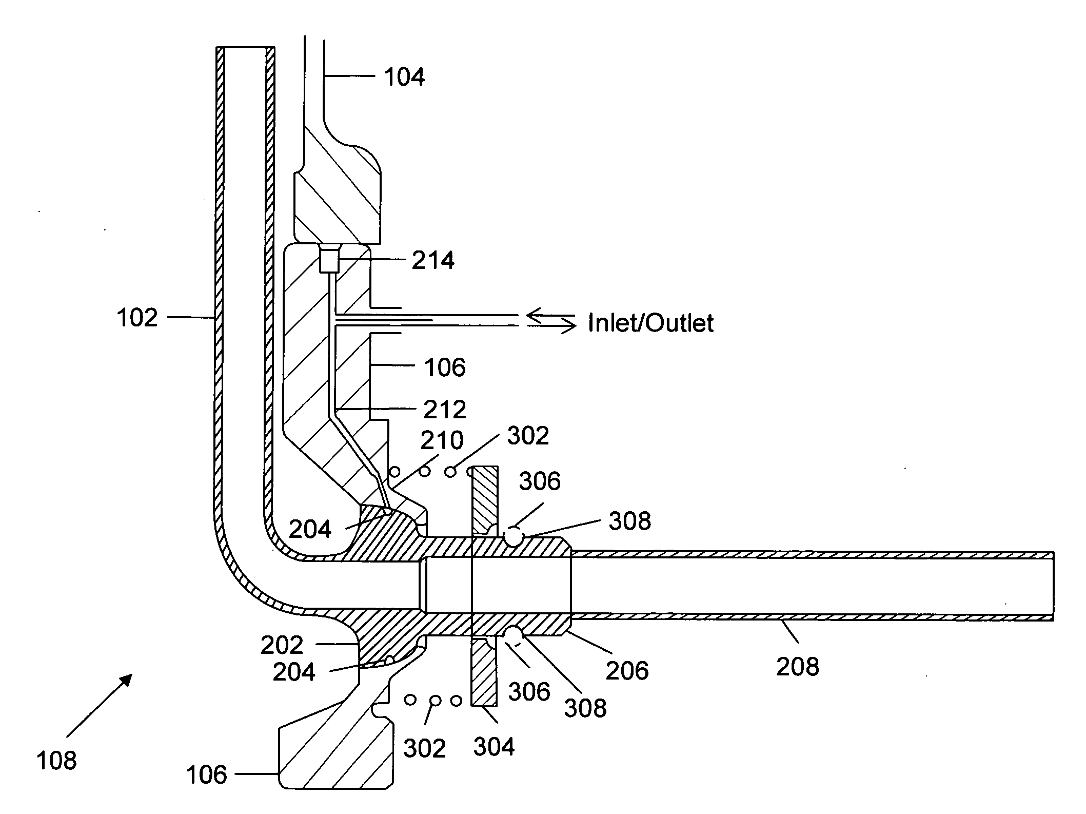 Joint for connecting two tubes in a high-temperature environment