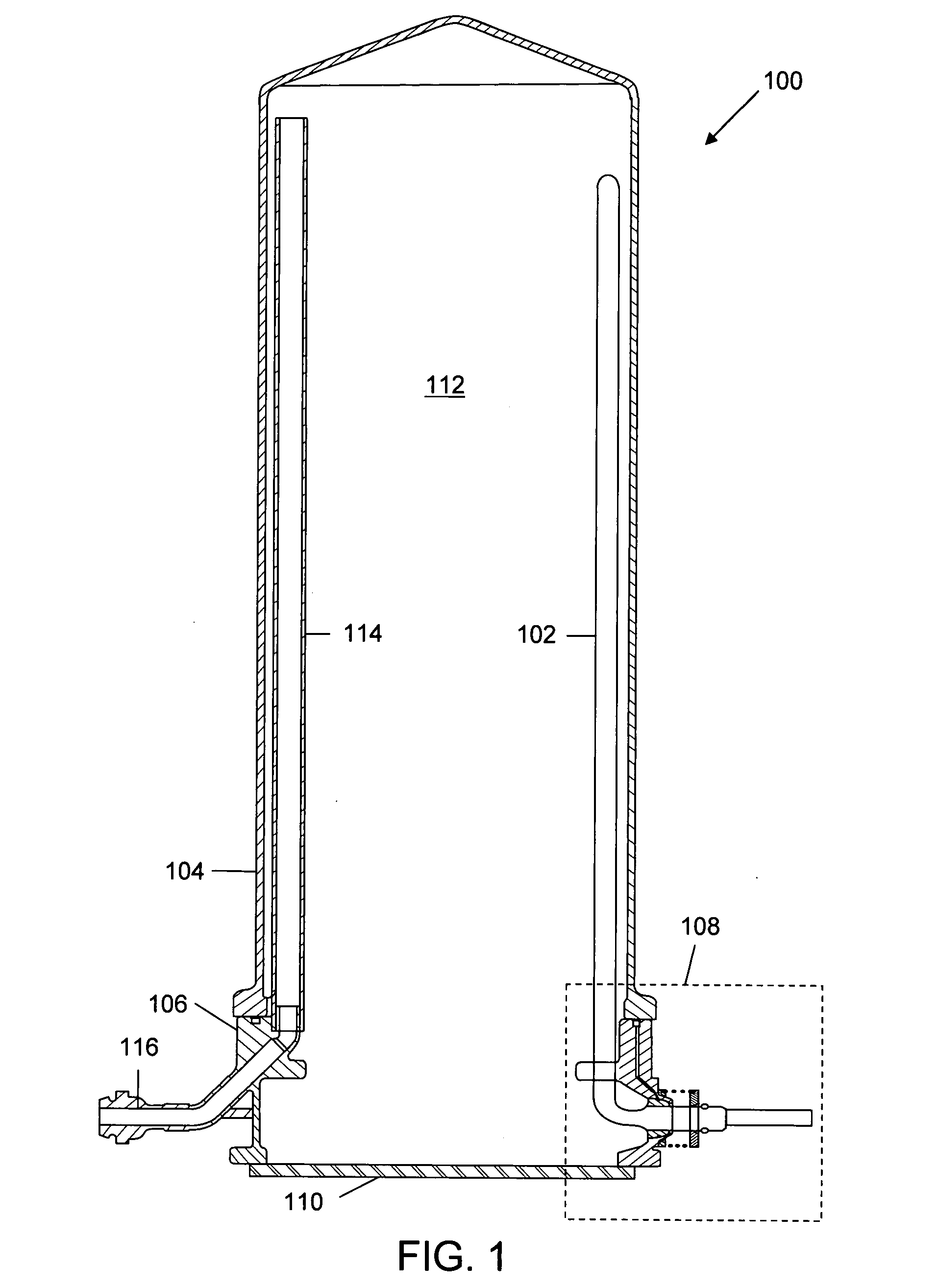 Joint for connecting two tubes in a high-temperature environment