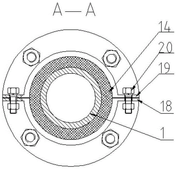 A kind of high pressure crack initiation method in liquid at the root of surface annular groove of pipe blanking