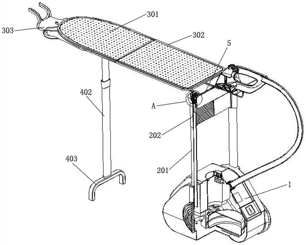 Rodless Ironing Machine