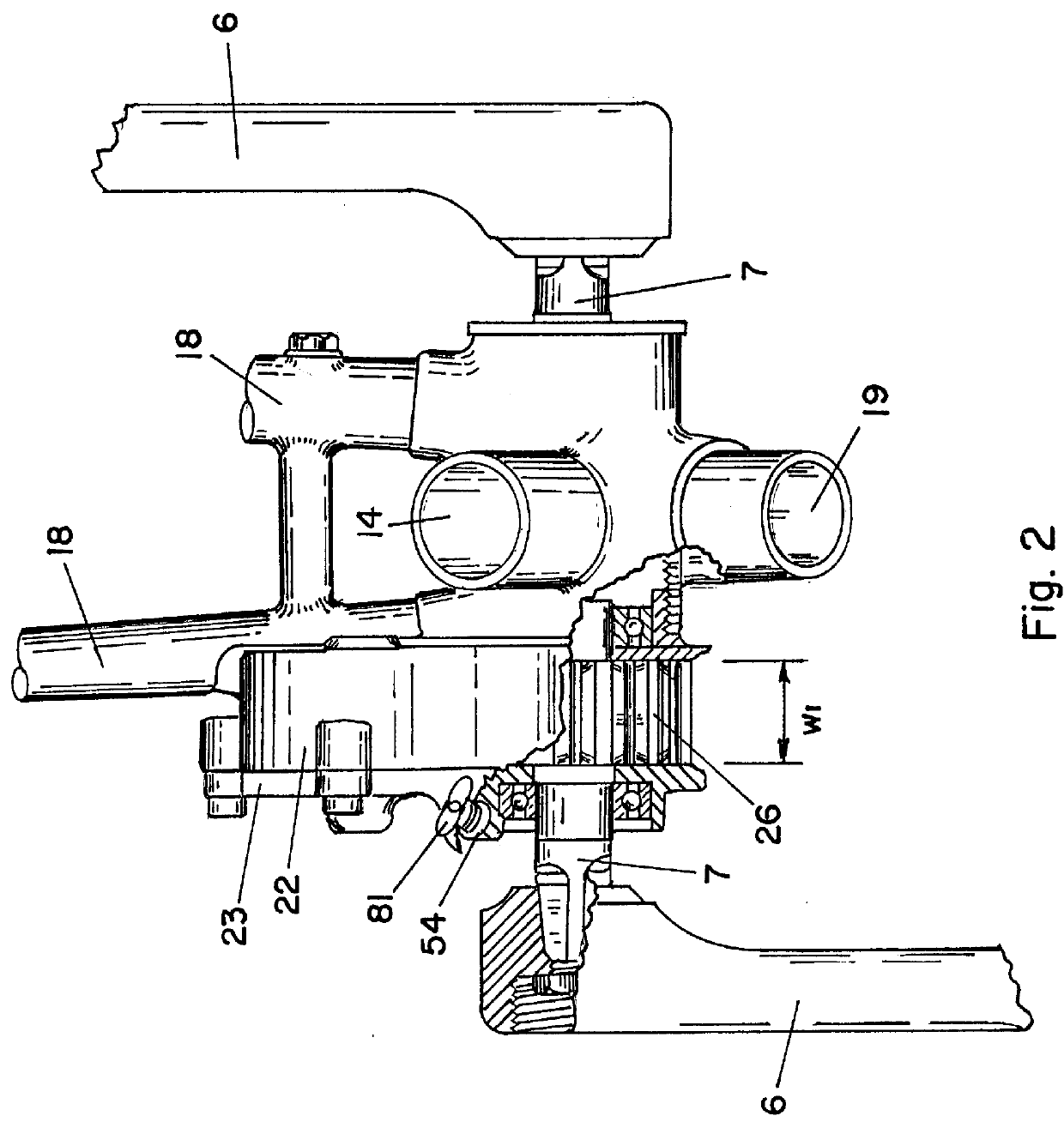 Hydraulic transmission for bicycles