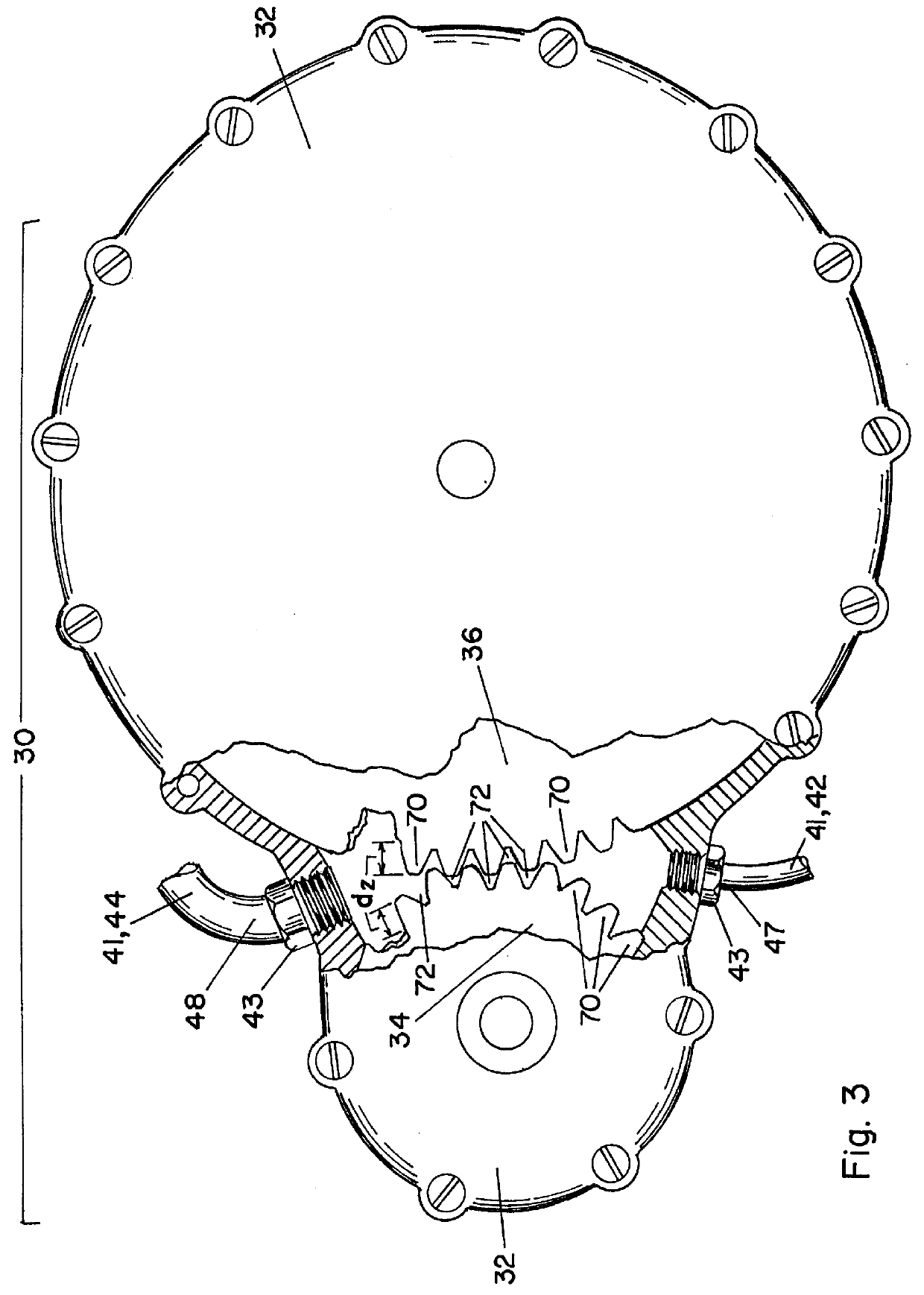 Hydraulic transmission for bicycles