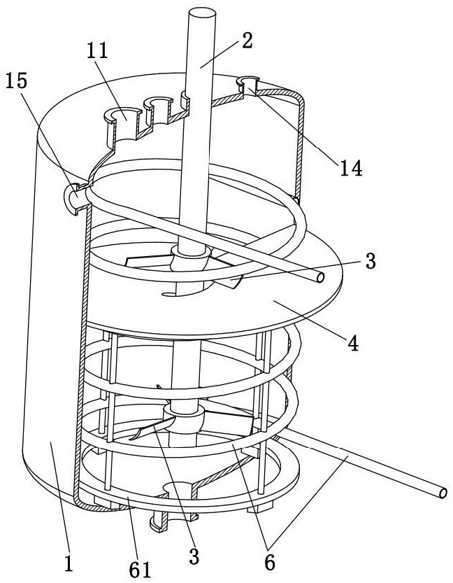 Cationic polymer monomer preparation device