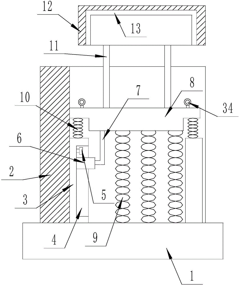 Transformer transport device with protective function