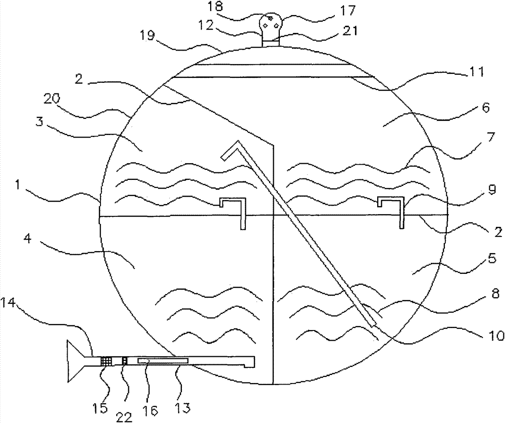 Indoor air small-area circulating purification device