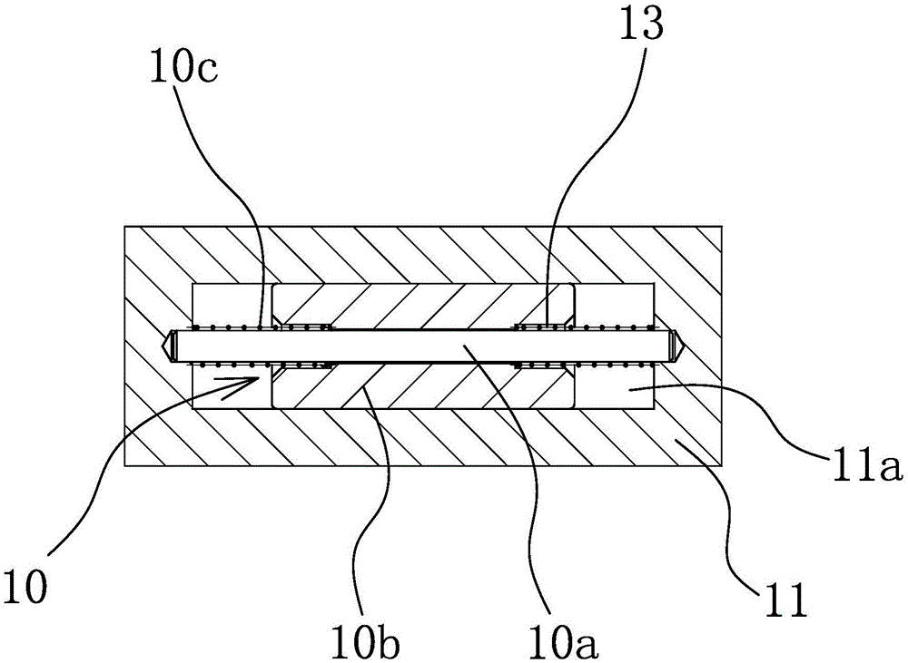 Three-tube adaptive anti-roll shock absorber