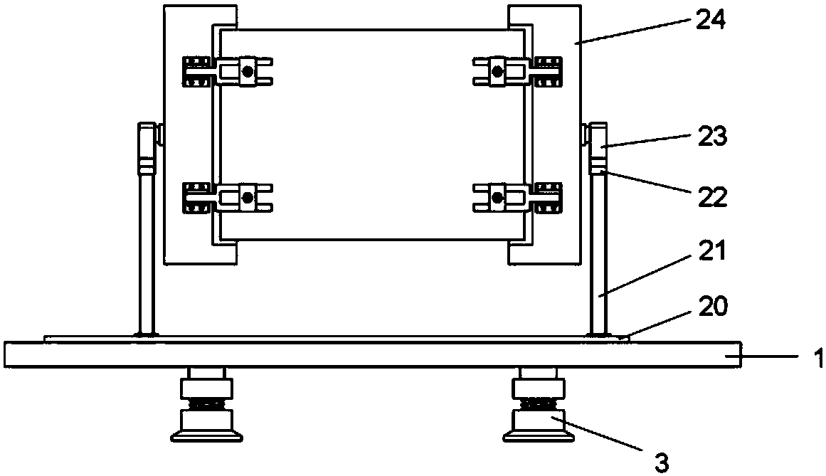 Rotating support for solar photovoltaic panels