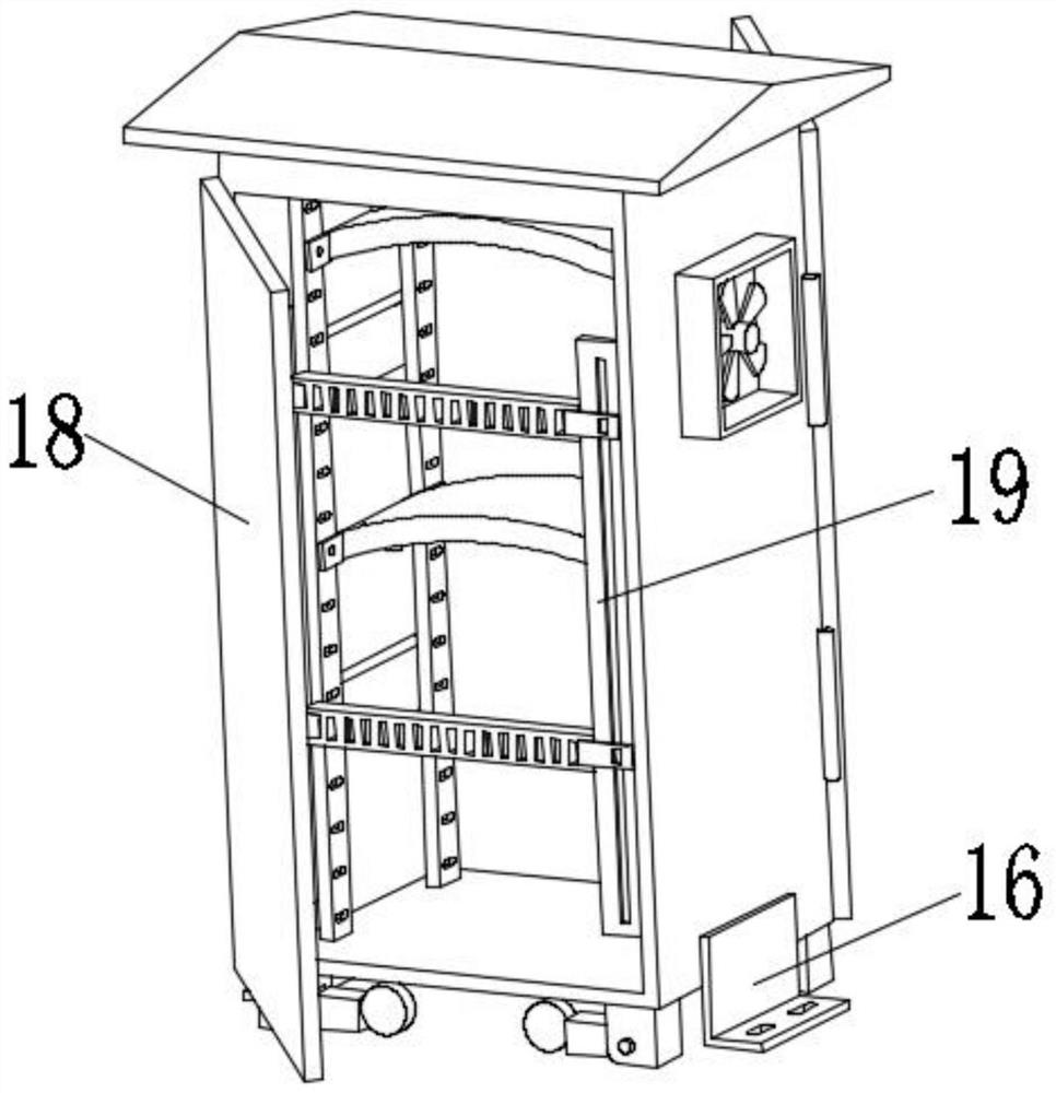 Outdoor network cabinet for 5G communication