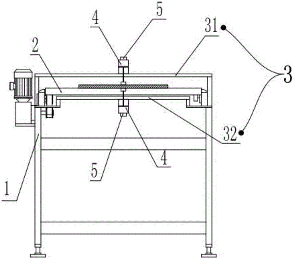 Online thickness detection method and device