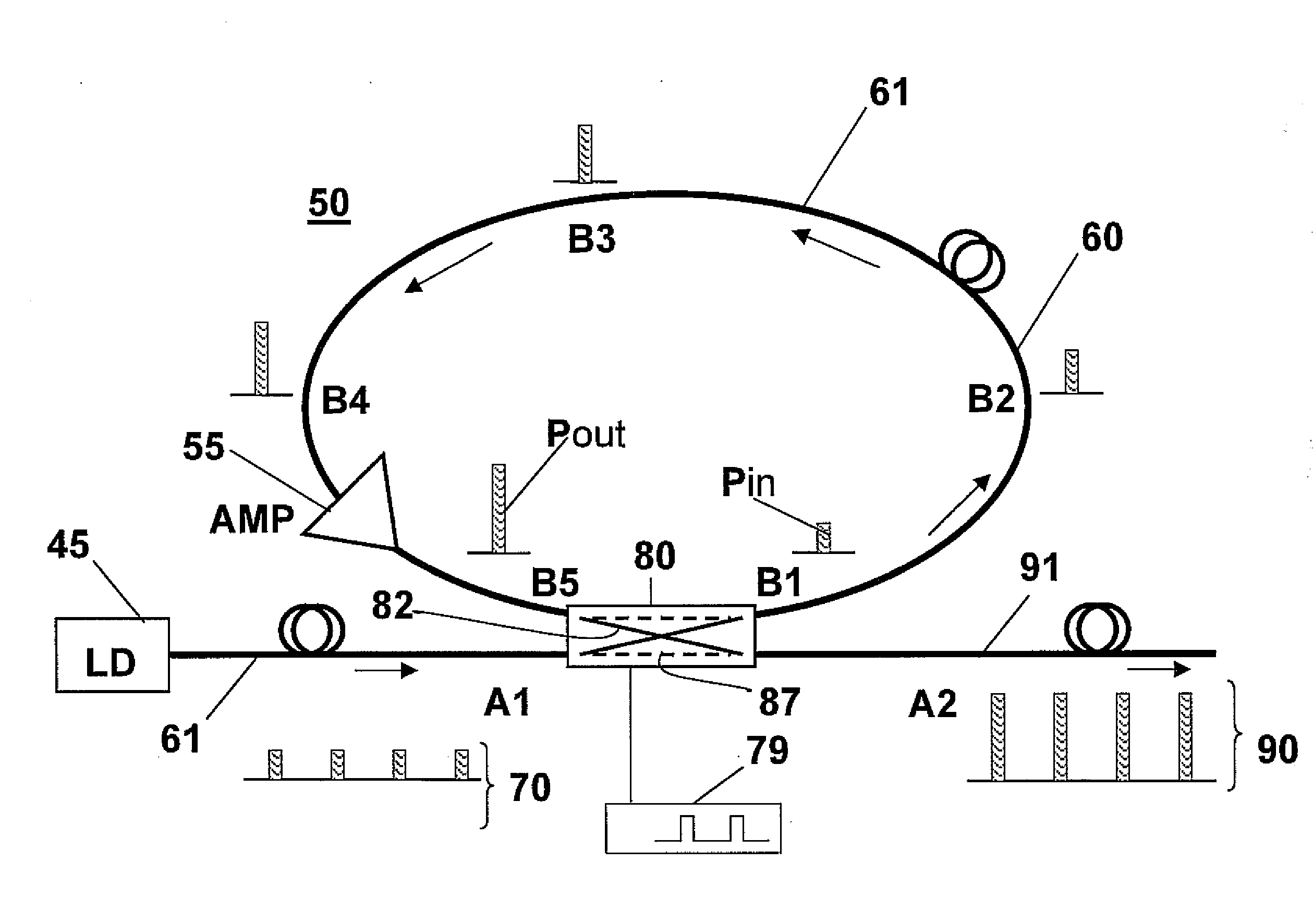 Optical pulse amplication apparatus and method