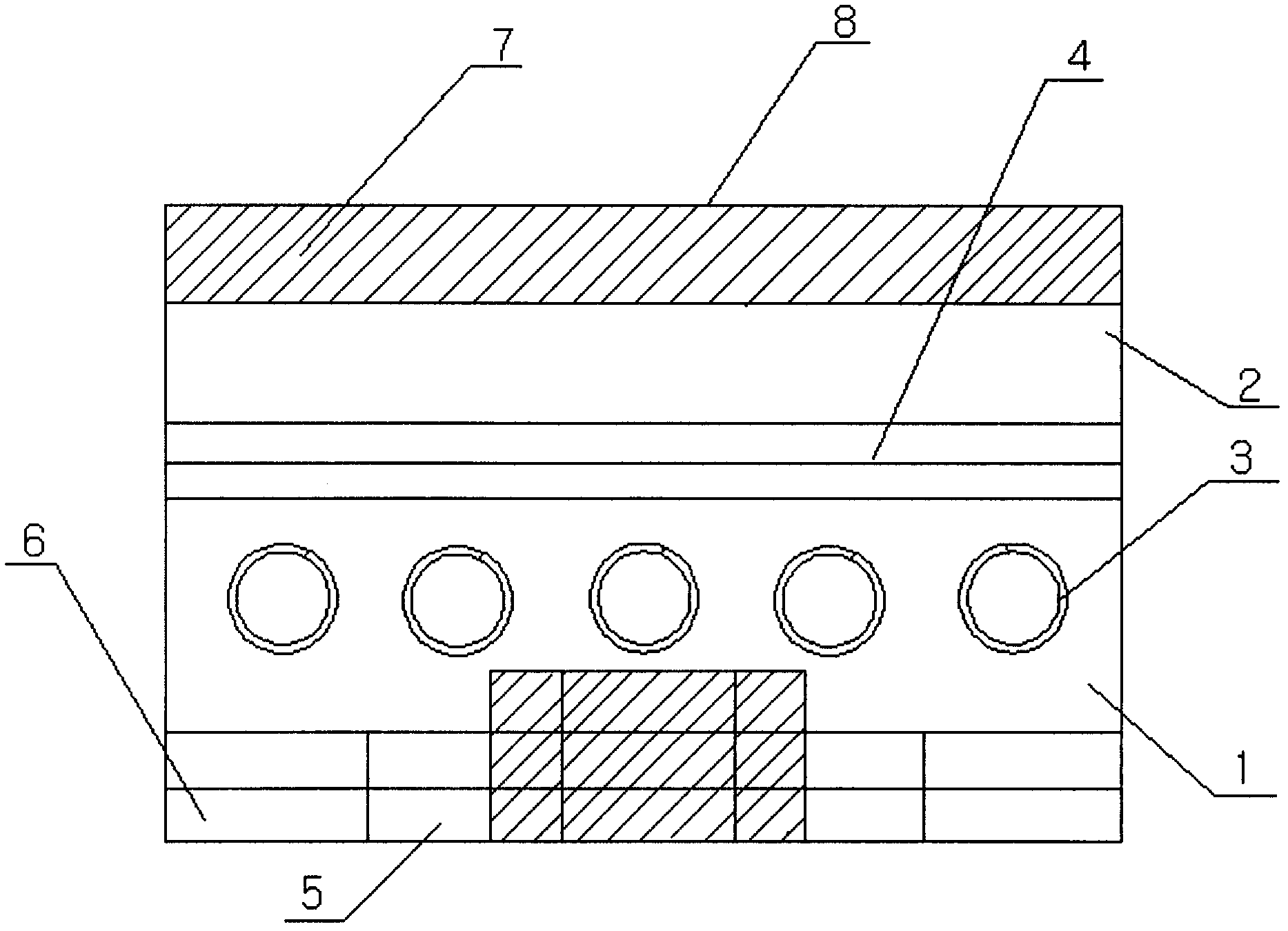 Novel mechanical grinding bar mechanism