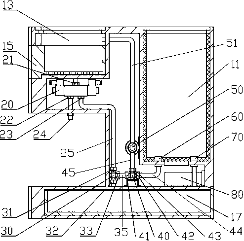 Automatic multifunctional self-cleaning tea making machine and using method thereof
