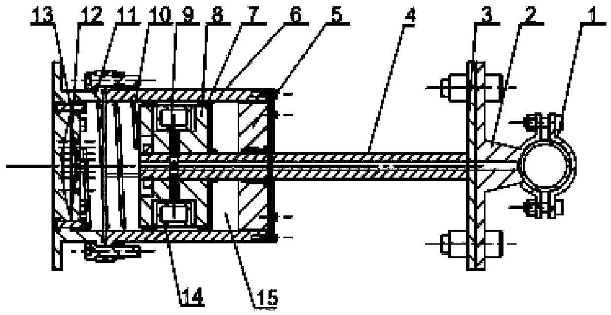 Pipeline magnetorheological damper based on active control