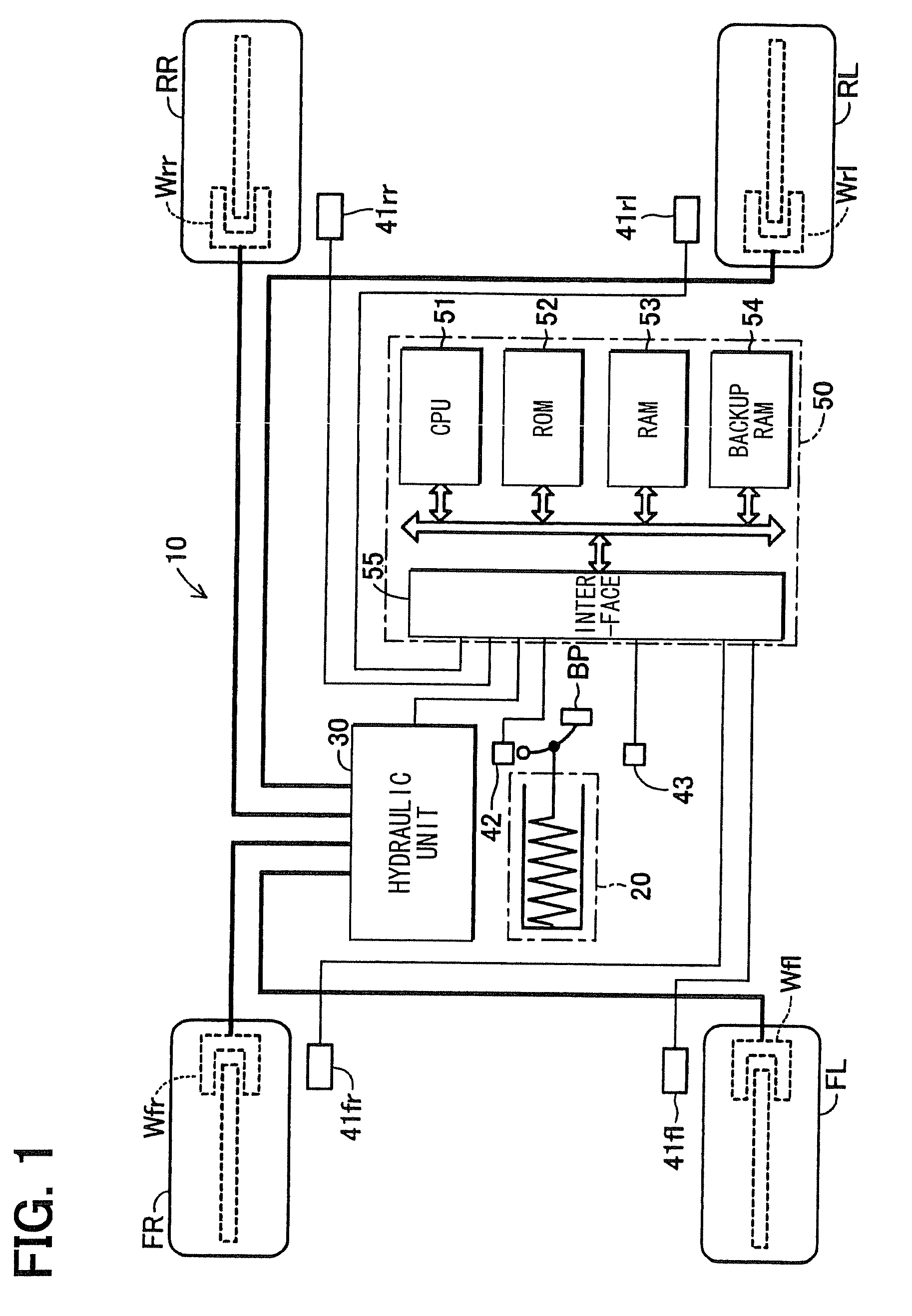 Motion control system for vehicle
