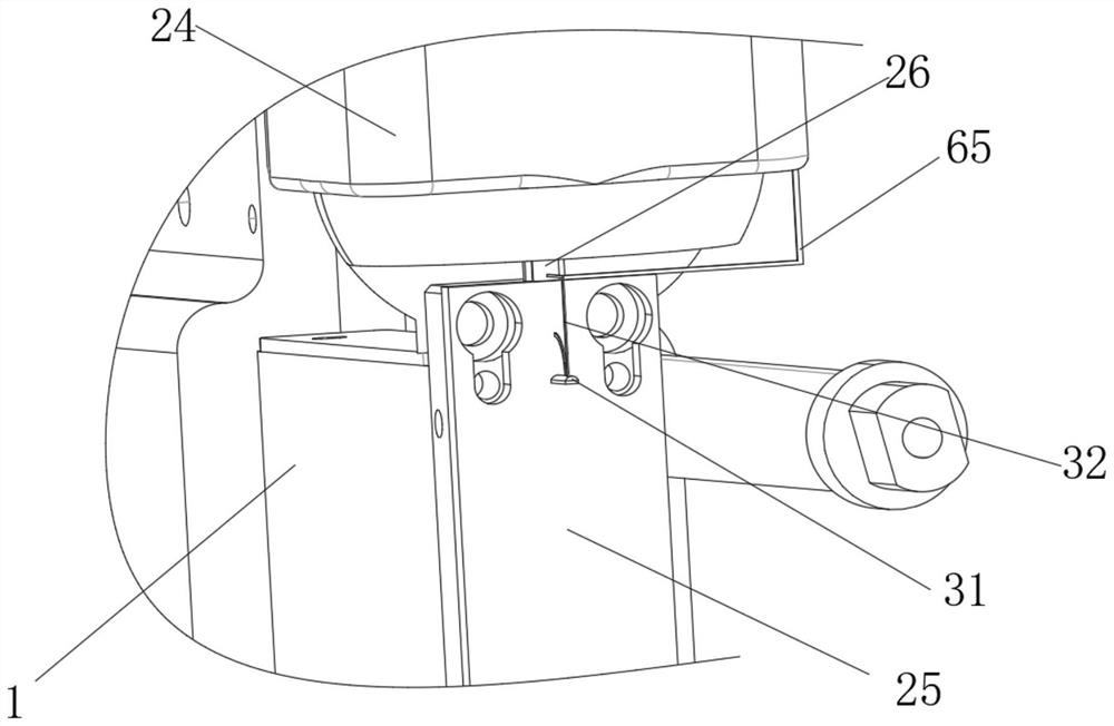 Continuous nail supply device