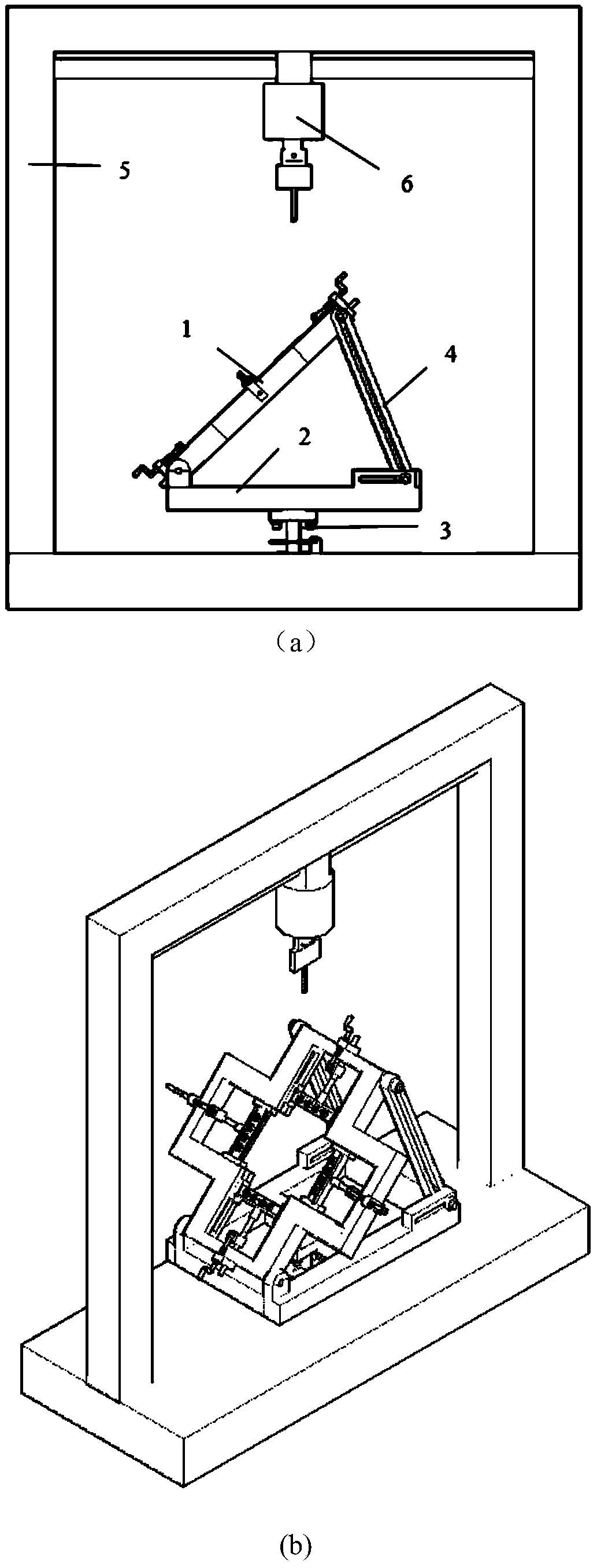 Testing device suitable for fabric yarn out-of-plane extraction slip mechanical properties